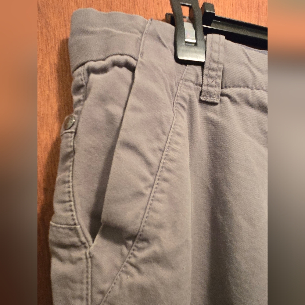 Horny Toad Gray/green Straight Leg Chino Pants Sz8 - Picture 4 of 11